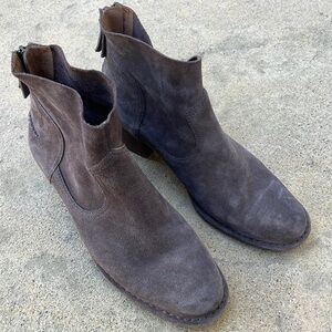 UGG Bandara Brown Heeled Ankle Boot Women's Size 10